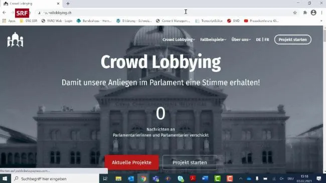 Bild zum Beitrag «Crowd-Lobbying im Bundeshaus»