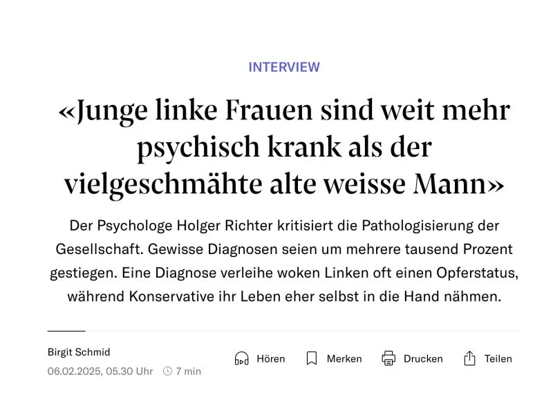 Bild zum Beitrag ««Woke macht ADHS?» Ein fiktives Interview»