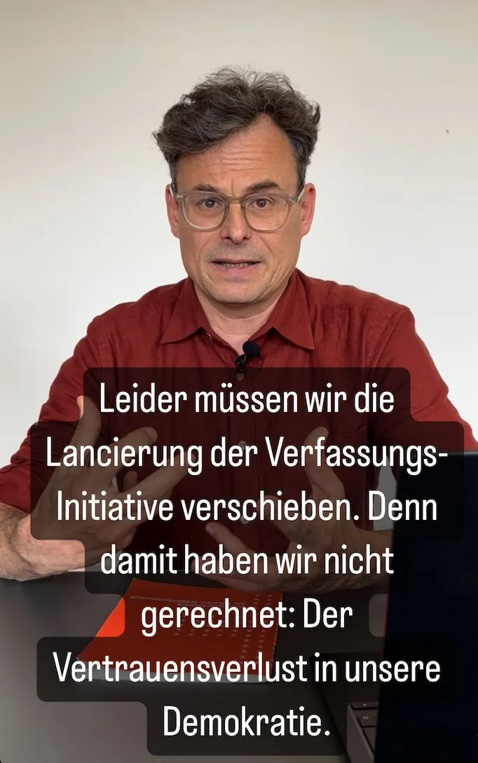 Bild zum Beitrag «Direkte Demokratie ist ein Marathon»