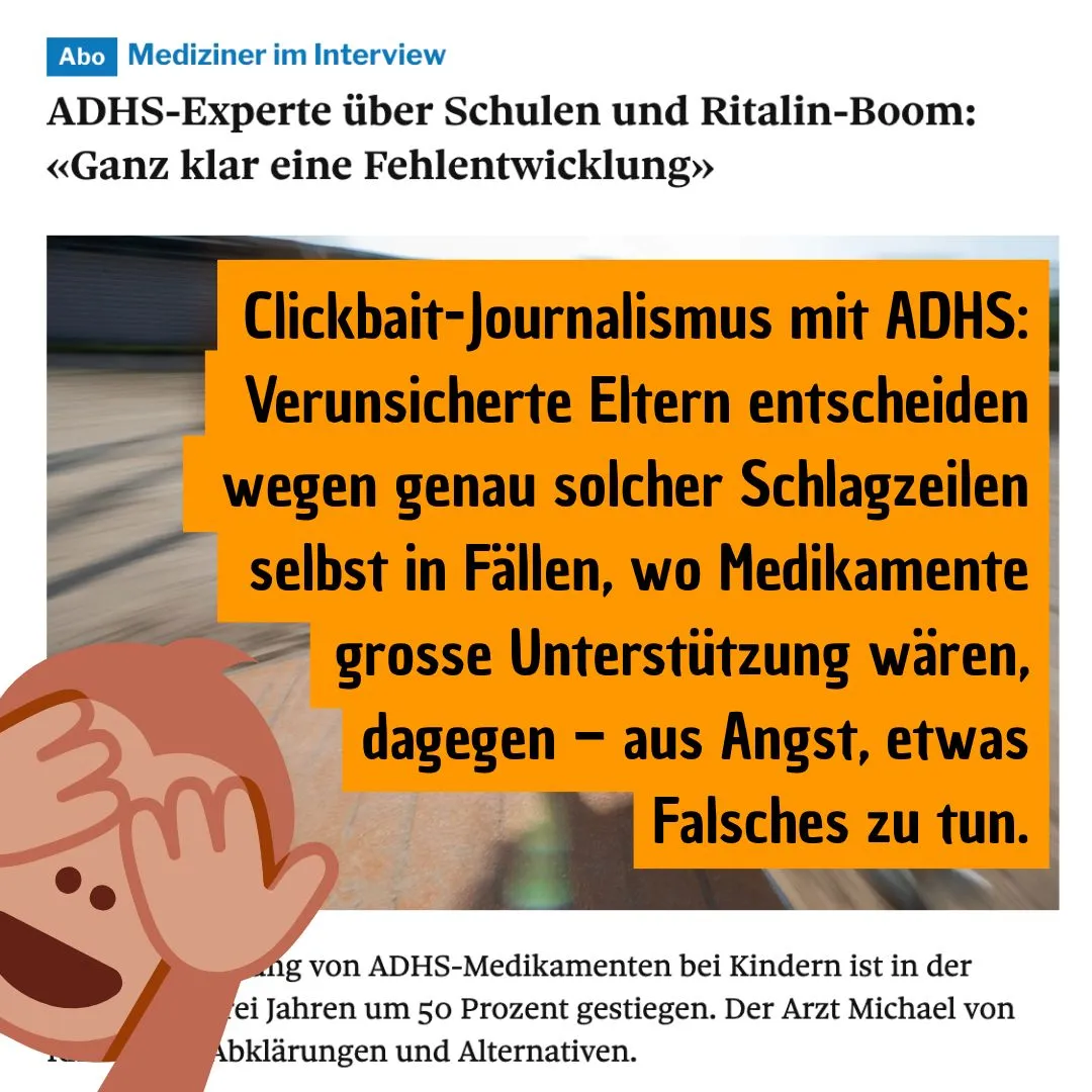 Bild zum Beitrag «Ritalin-Boom und Clickbait-Journalismus»
