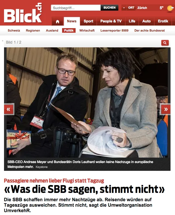 Bild 2 zum Beitrag ‹Ihre Meinung zählt: SBB-Kundenbefragung als Kampagnen-Werkzeug›